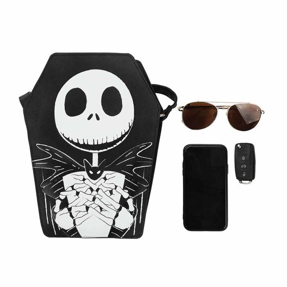 Nightmare Before Christmas Jack Skellington Purse with Zero ID Card Wallet - Picture 8 of 12